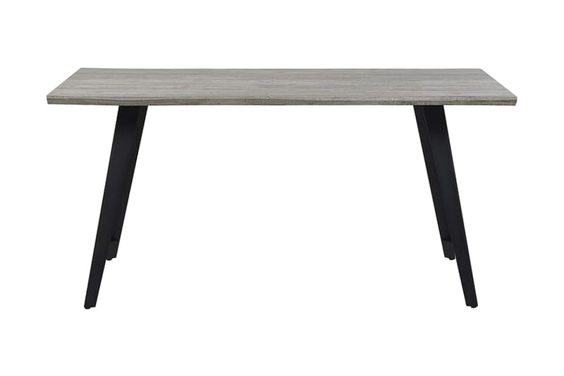 Iossi Spisebord 160 cm - Grå/Sort - Møbler - Borde - Spisebord og køkkenbord