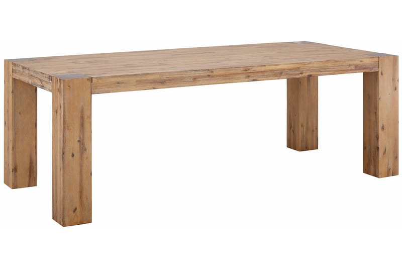 Irina spisebord 160 cm - akacie Brun - Spisebord og køkkenbord