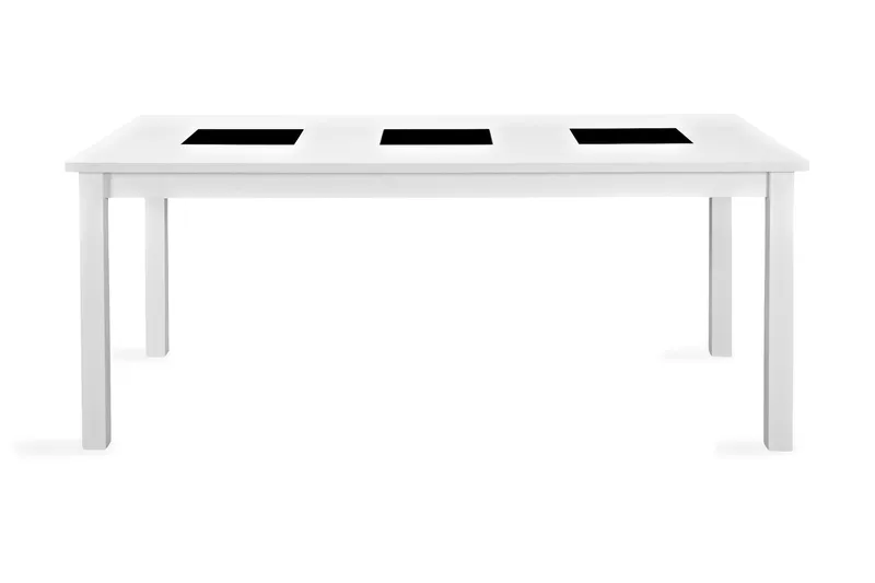 Jasmin Udvideligt Spisebord 180 cm, Hvid