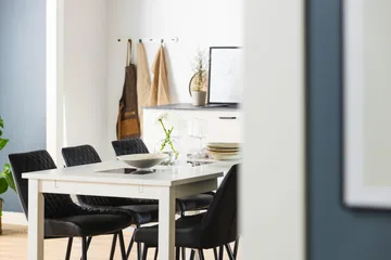 Jasmin Udvideligt Spisebord 180 cm - Hvid - Møbler - Borde - Spisebord og køkkenbord