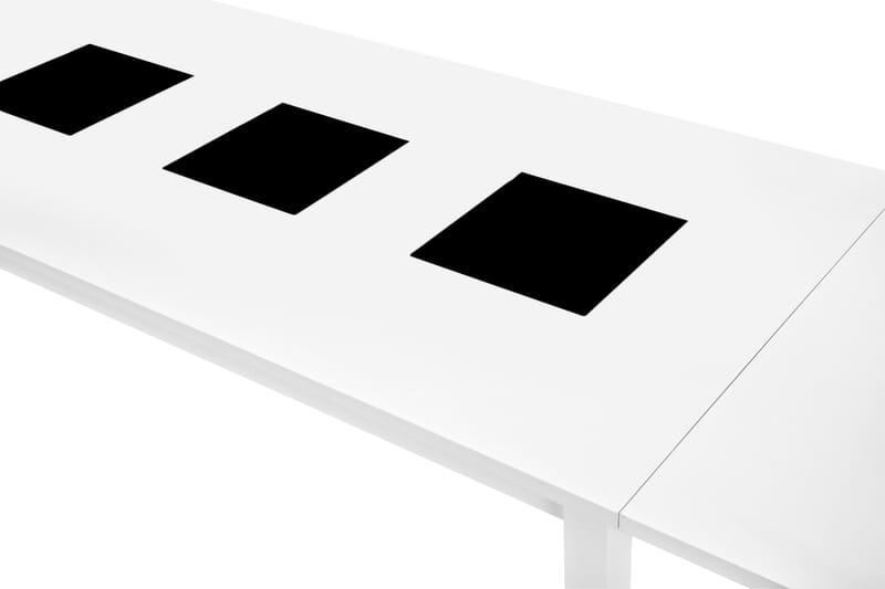 Jasmin Udvideligt Spisebord 180 cm - Hvid - Møbler - Borde - Spisebord og køkkenbord