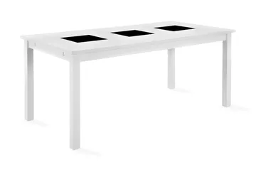 Jasmin Udvideligt Spisebord 180 cm - Hvid - Møbler - Borde - Spisebord og køkkenbord