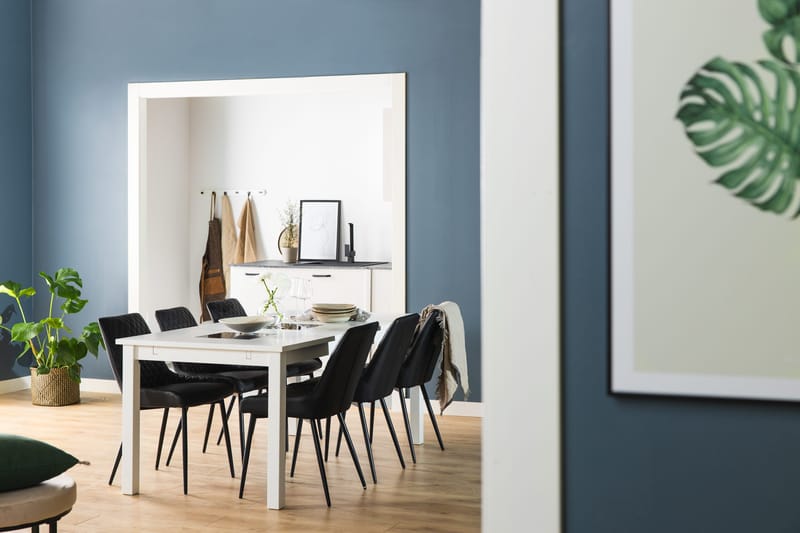 Jasmin Udvideligt Spisebord 180 cm - Hvid - Møbler - Borde - Spisebord og køkkenbord