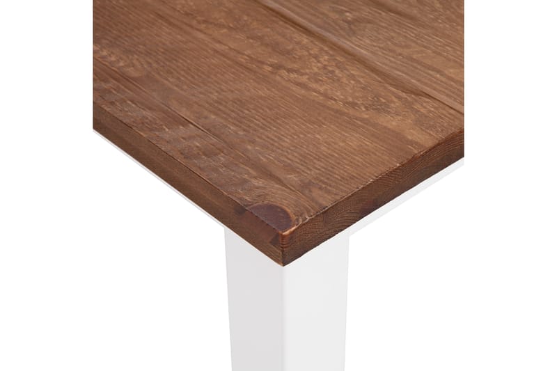 Jasmin Udvideligt Spisebord 90 cm - Hvid/Natur - Spisebord og køkkenbord