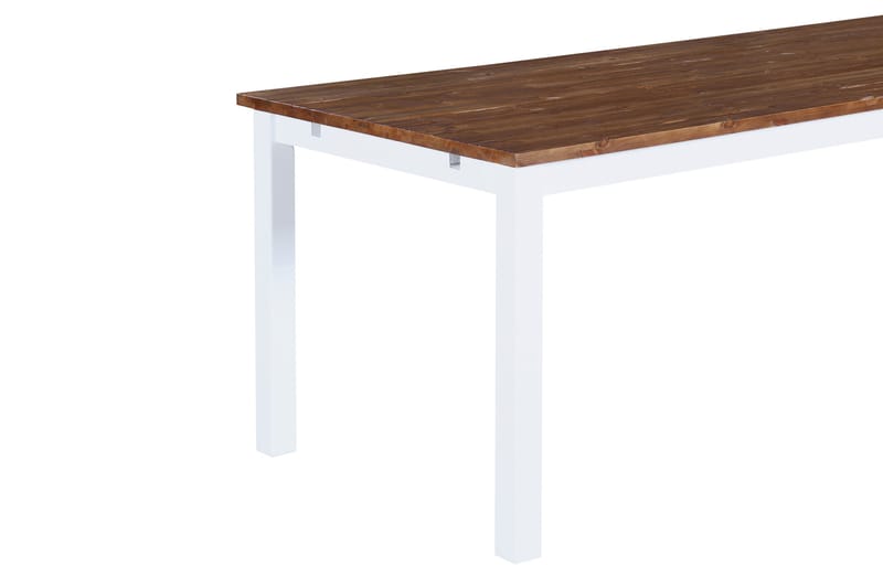 Jasmin Udvideligt Spisebord 90 cm - Natur/Hvid - Spisebord og køkkenbord