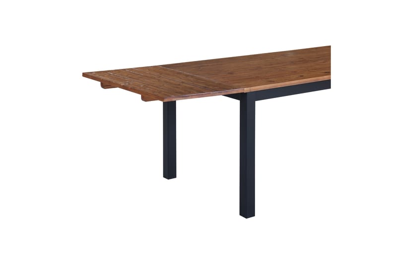Jasmin Udvideligt Spisebord 90 cm - Sort / Natur / Sort - Spisebord og køkkenbord