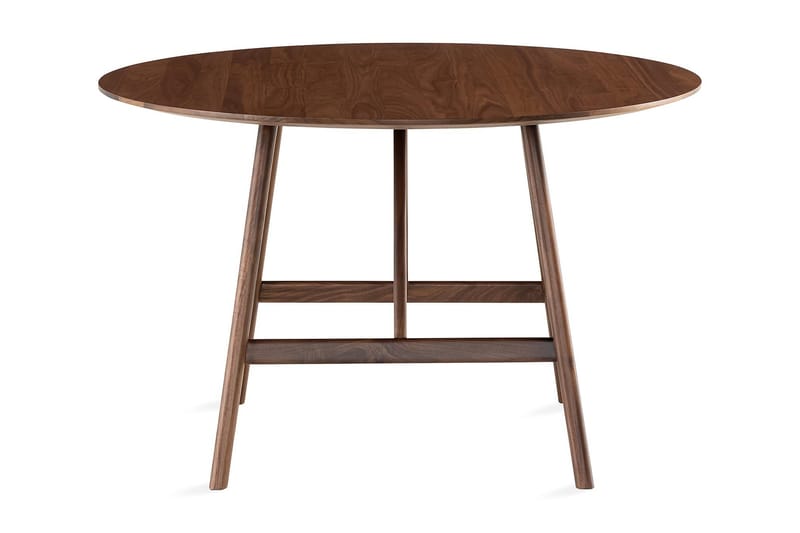 Jerup Spisebord 120 cm  Rundt - Brun - Møbler - Borde - Spisebord og køkkenbord