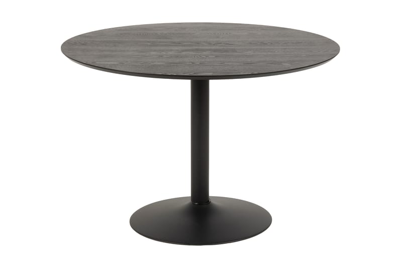 Jora Spisebord 110 cm Rundt - Sort/Mat Sort - Møbler - Borde - Spisebord og køkkenbord