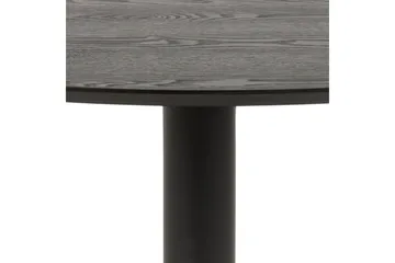 Jora Spisebord 110 cm Rundt - Sort/Mat Sort - Møbler - Borde - Spisebord og køkkenbord