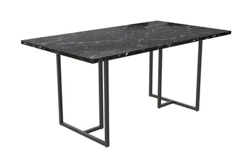 Kaiti Spisebord Marmor - Sort - Møbler - Borde - Spisebord og køkkenbord