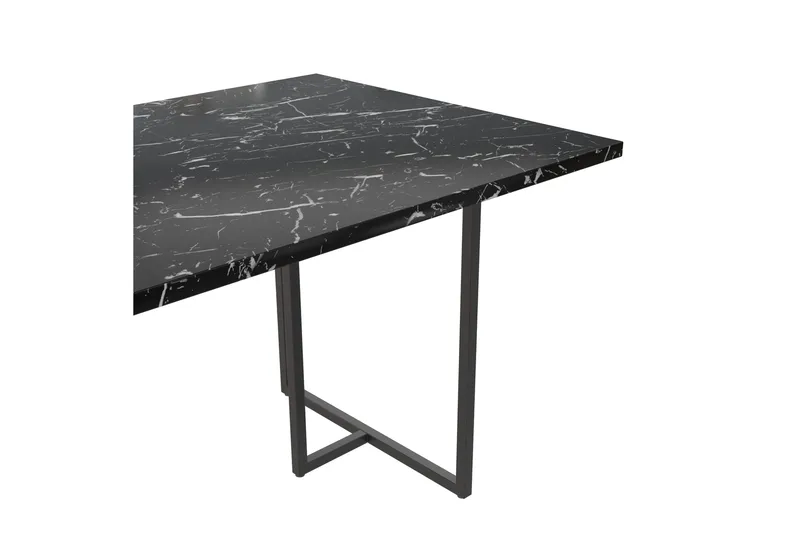 Kaiti Spisebord Marmor - Sort - Møbler - Borde - Spisebord og køkkenbord