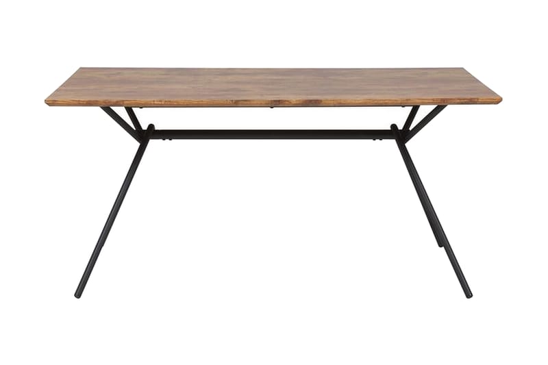 Katham Spisebord 160 cm - Natur/Sort - Møbler - Borde - Spisebord og køkkenbord