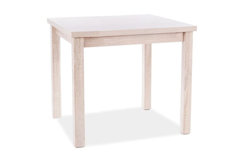 Kedam Spisebord 90 cm - Sonomaeg/Hvidpigmenteret - Spisebord og køkkenbord