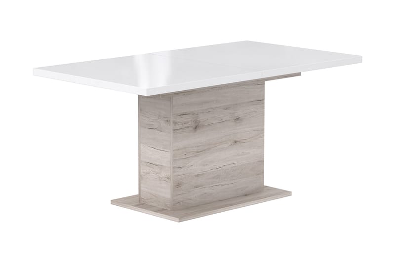 Keoisha spisebord 160 cm - Brun / hvid - Møbler - Borde - Spisebord og køkkenbord