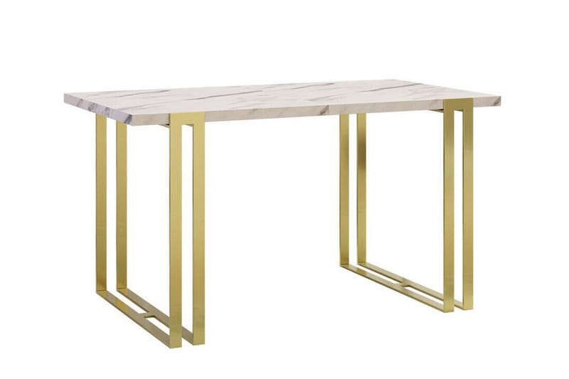 Kintore SpiseBord 80 cm - Guld - Møbler - Borde - Spisebord og køkkenbord