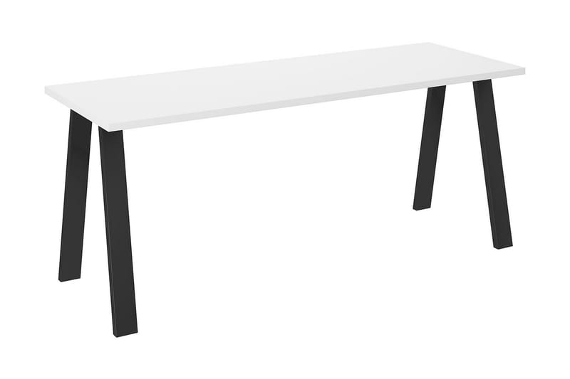 Kleos Spisebord 185 cm - Hvid/Sort - Spisebord og køkkenbord