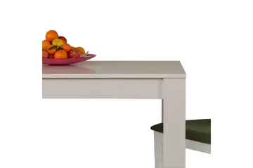 Komfortabelt bord - Hvid - Møbler - Borde - Spisebord og køkkenbord