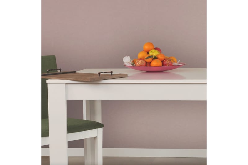 Komfortabelt bord - Hvid - Møbler - Borde - Spisebord og køkkenbord