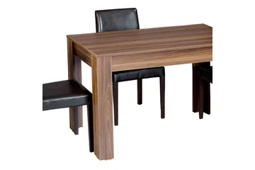 Komfortabelt bord - Valnød - Møbler - Borde - Spisebord og køkkenbord
