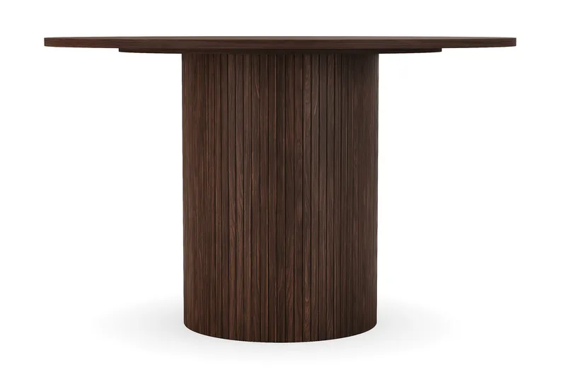 Kopparbo Rundt Spisebord 120 cm til 6 personer - Mørkebrun - Møbler - Borde - Spisebord og køkkenbord