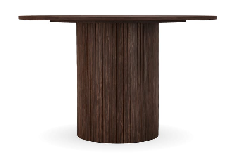 Kopparbo Rundt Spisebord 120 cm til 6 personer - Mørkebrun - Møbler - Borde - Spisebord og køkkenbord