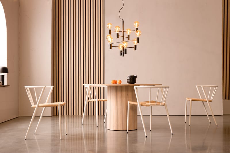 Kopparbo Rundt Spisebord 130 cm - Natur - Møbler - Borde - Spisebord og køkkenbord