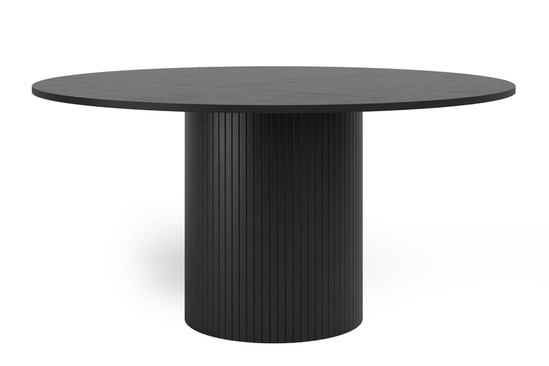 Kopparbo Rundt Spisebord 150 cm - Sort træ - Møbler - Borde - Spisebord og køkkenbord