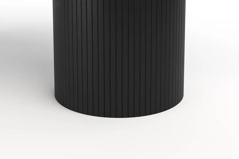 Kopparbo Rundt Spisebord 150 cm - Sort træ - Møbler - Borde - Spisebord og køkkenbord