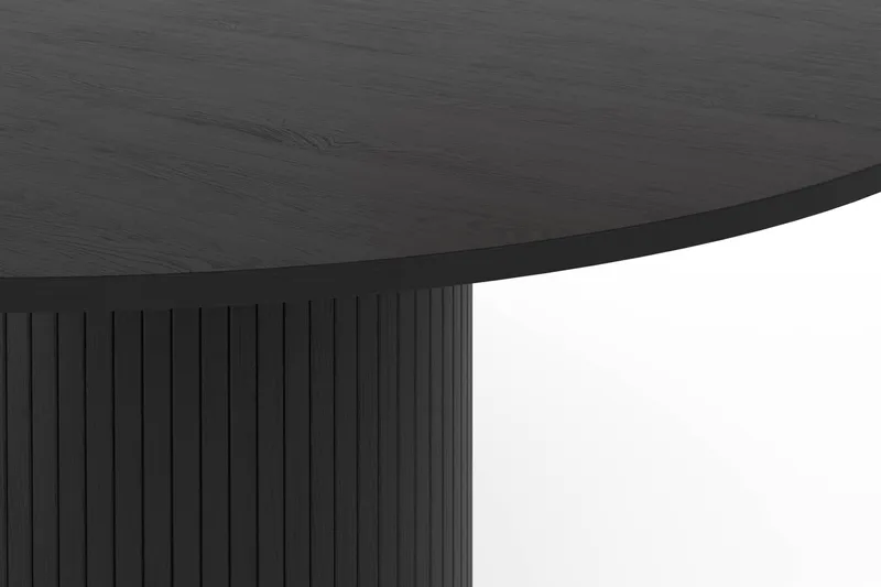 Kopparbo Rundt Spisebord 150 cm - Sort træ - Møbler - Borde - Spisebord og køkkenbord