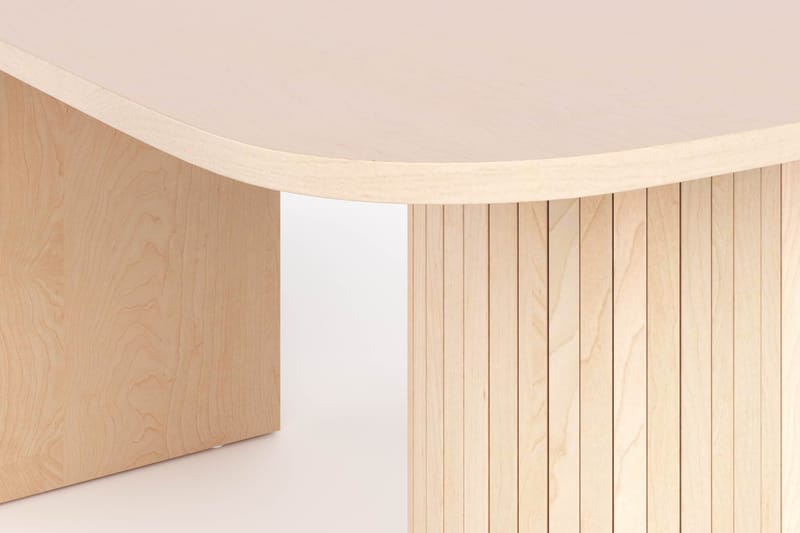 Kopparbo Spisebord 160 cm - Lyst hvidglaseret egetræ - Møbler - Borde - Spisebord og køkkenbord