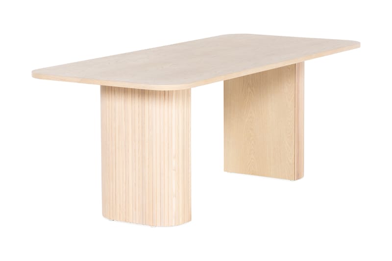 Kopparbo Spisebord 200 cm - Lyst hvidglaseret egetræ - Møbler - Borde - Spisebord og køkkenbord