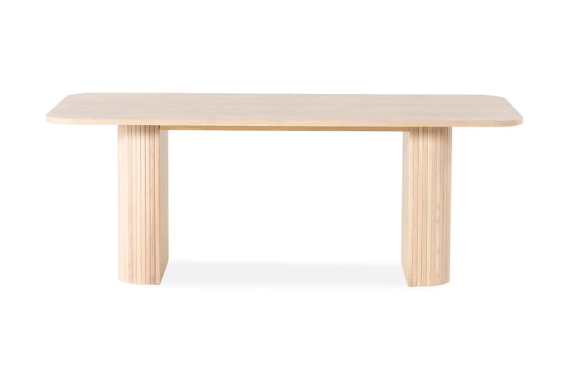 Kopparbo Spisebord 200 cm - Lyst hvidglaseret egetræ - Møbler - Borde - Spisebord og køkkenbord