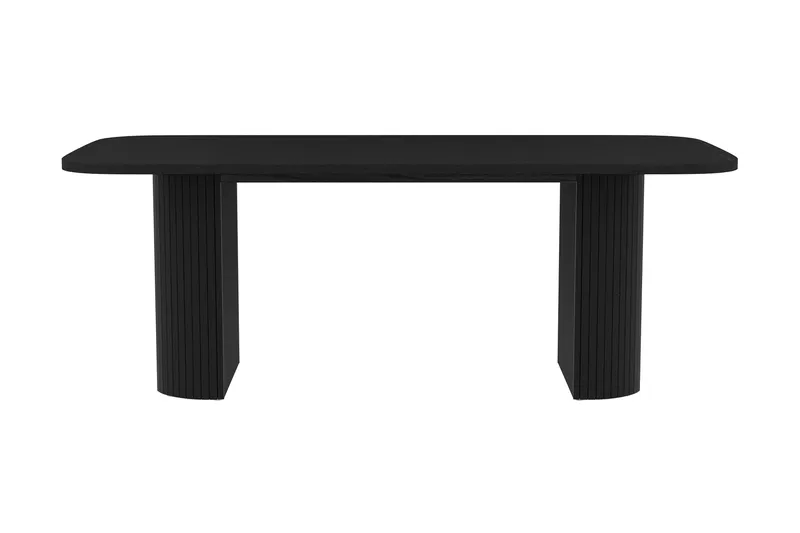 Kopparbo Spisebord 200 cm, Sort træ