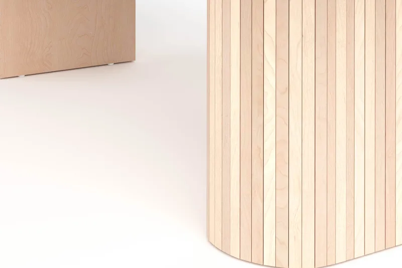 Kopparbo Spisebord 240 cm - Lyst hvidglaseret egetræ - Møbler - Borde - Spisebord og køkkenbord