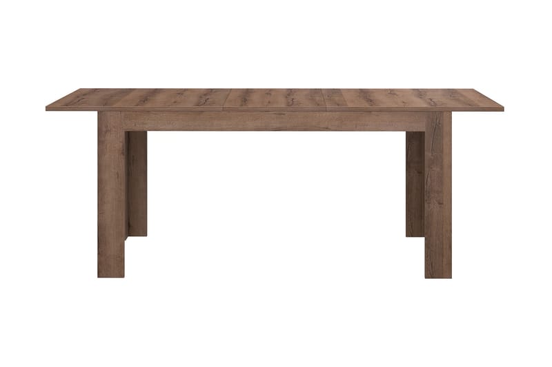 Kulatas Udvideligt Matbord 160 cm - Brun - Møbler - Borde - Spisebord og køkkenbord