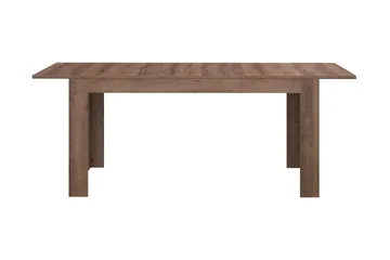 Kulatas Udvideligt Matbord 160 cm - Brun - Møbler - Borde - Spisebord og køkkenbord
