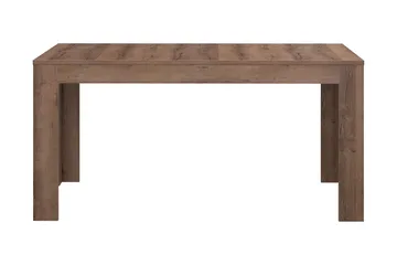 Kulatas Udvideligt Matbord 160 cm - Brun - Møbler - Borde - Spisebord og køkkenbord