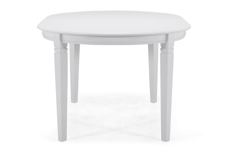 Läckö Udvideligt Spisebord 150 cm Oval - Hvid - Spisebord og køkkenbord