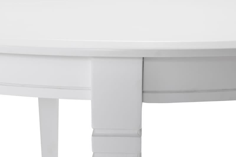 Läckö Udvideligt Spisebord 150 cm Oval - Hvid - Møbler - Borde - Spisebord og køkkenbord
