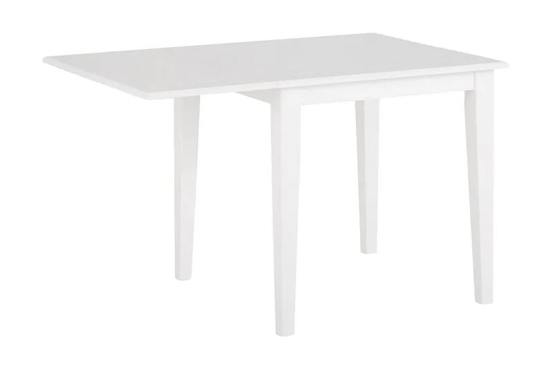 Laios Lille Kvadratisk Spisebord 80 cm i Træ, Hvid