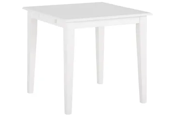 Laios Lille Kvadratisk Spisebord 80 cm i Træ - Hvid - Møbler - Borde - Spisebord og køkkenbord