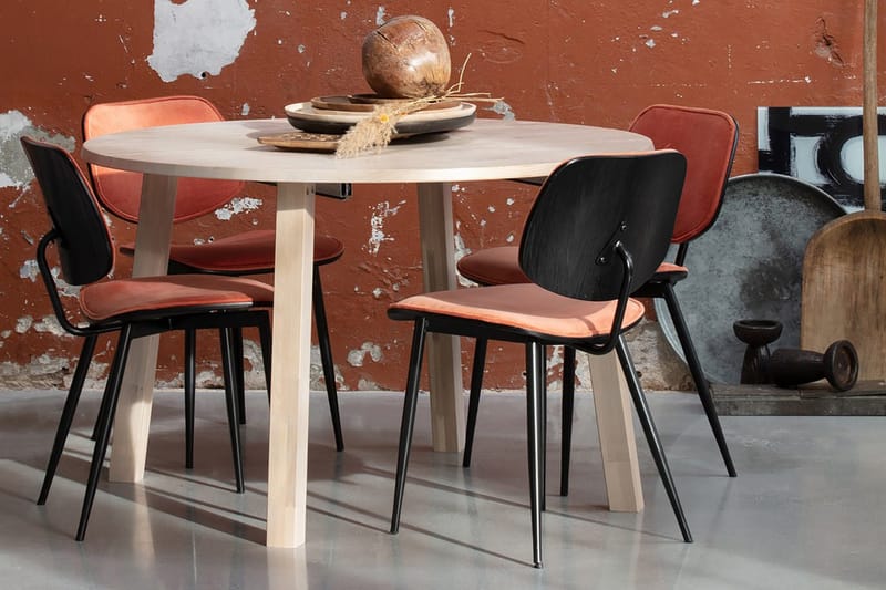 Lange Jan Udvideligt Spisebord 120 cm Rund - Eg - Møbler - Borde - Spisebord og køkkenbord