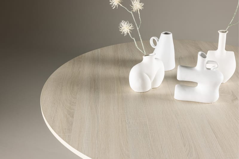 Lanzo Spisebord 120 cm Whitewash - Venture Home - Spisebord og køkkenbord