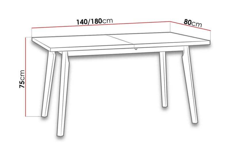 Lavona Spisebord - Eg - Spisebord og køkkenbord