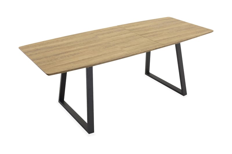 Leah Udvideligt Spisebord - Træ/Sort - Spisebord og køkkenbord