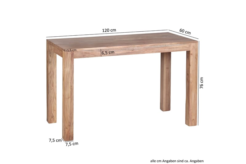 Lemahieu tæppe 120 cm - Træ / natur - Møbler - Borde - Spisebord og køkkenbord