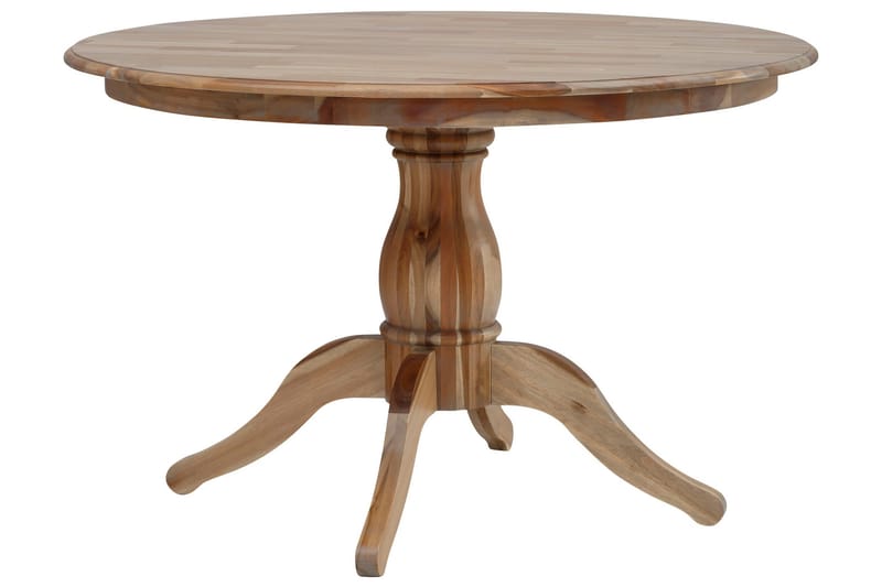 Lemans Spisebord Rundt 120 cm - Brun - Spisebord og køkkenbord