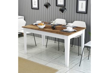 Lissione Spisebord 145x88 cm Brun/Hvid