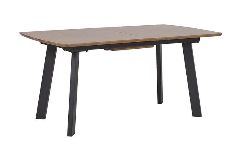 Lobato Spisebord 200 cm - Natur/Sort - Møbler - Borde - Spisebord og køkkenbord