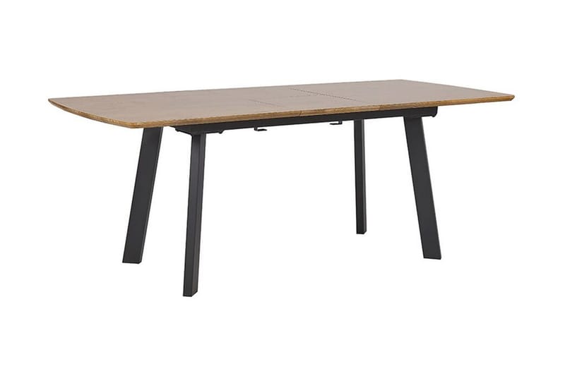 Lobato Spisebord 200 cm - Natur/Sort - Spisebord og køkkenbord